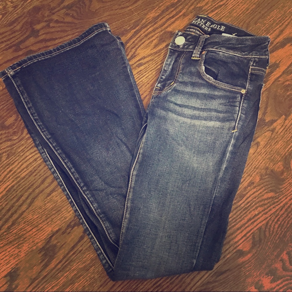 American Eagle Bell Bottom Jeans